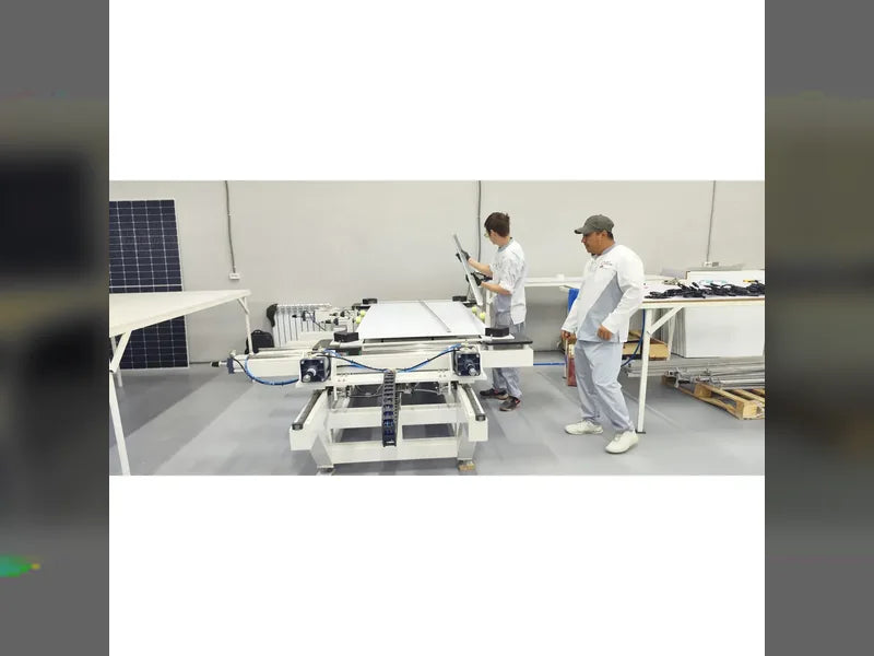 Solar Panel Framing Machine with Punching Function & OTZK-A Full Automatic Framing Machine with Auto Dispensing Glue