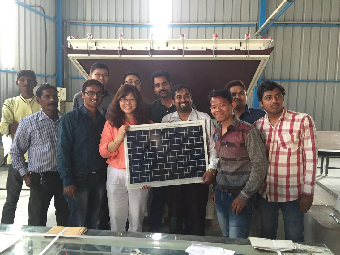 Gujarat Solar Panel Factory: 30MW Production Line