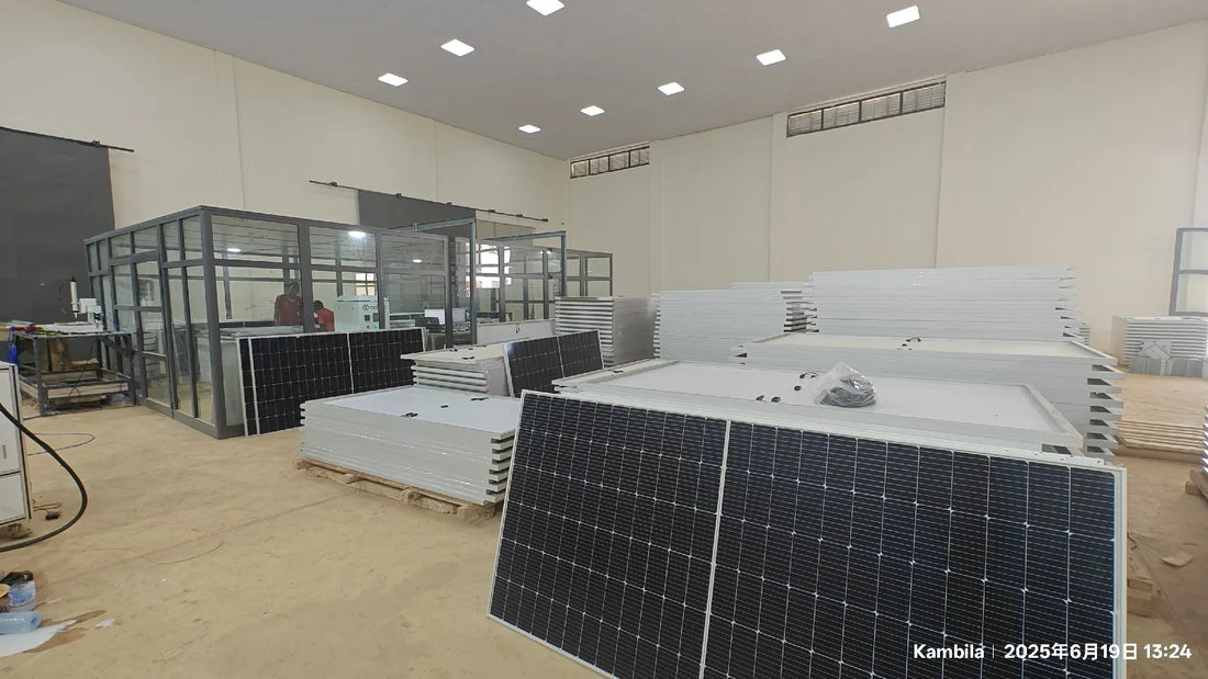 Mali Customer Launches 60MW Solar Panel Production Line