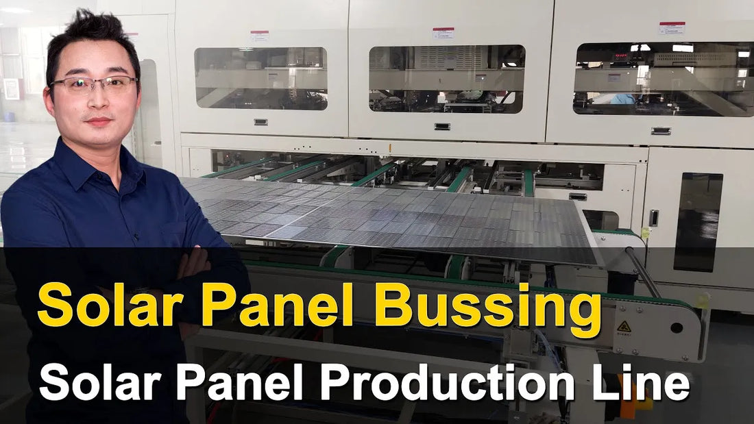 Busbar Welding Machine in Solar Module Manufacturing: