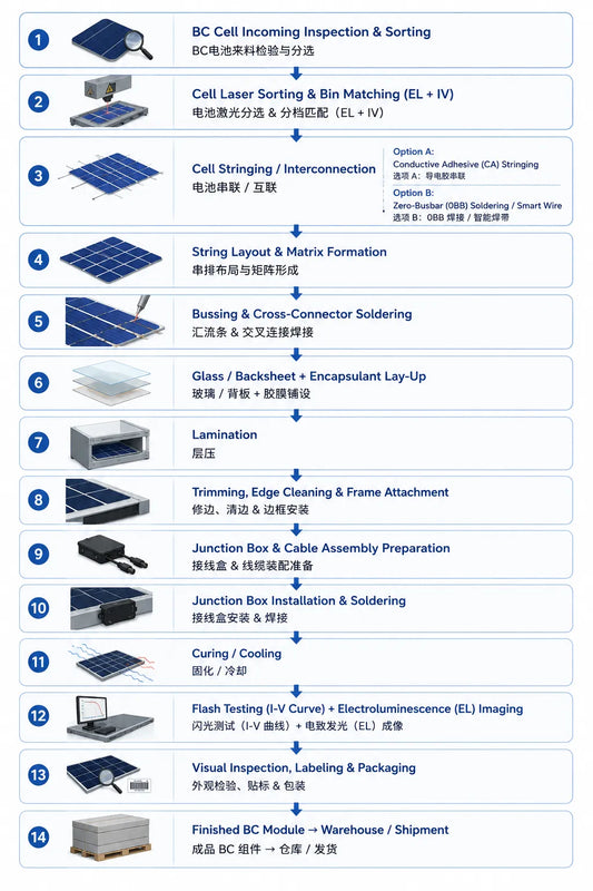 From Cell to Module: The Manufacturing Process