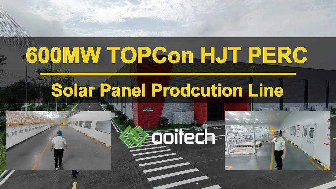 Inside a 600MW TOPCon Full-Auto Solar Panel Production