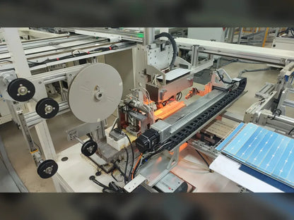 STW-60A Automatic Shingled String Cell Terminal Head Welding Machine